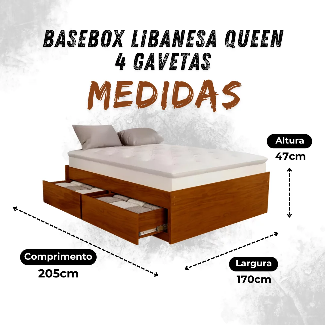 2 – Basebox 4 Queen Avelã