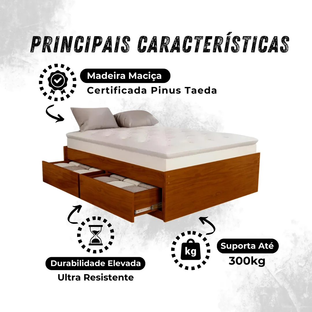 4 – Basebox 4 Queen Avelã