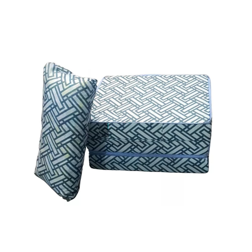 Puff Cama Solteiro 3 em 1 – 02 Puff Cama Solteiro