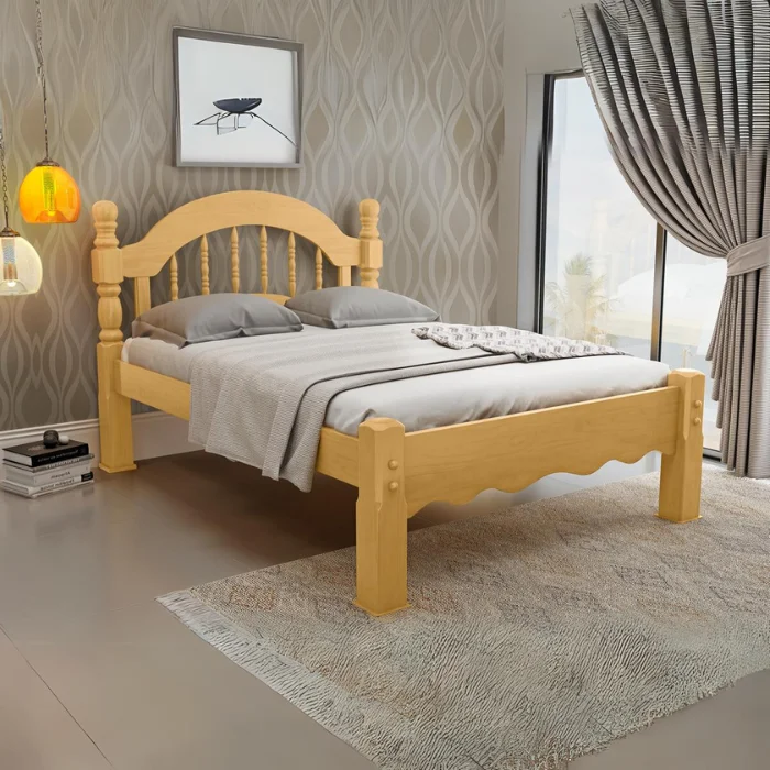 Cama de Casal Siena Mel Cama de Casal Queen Size Siena Mel