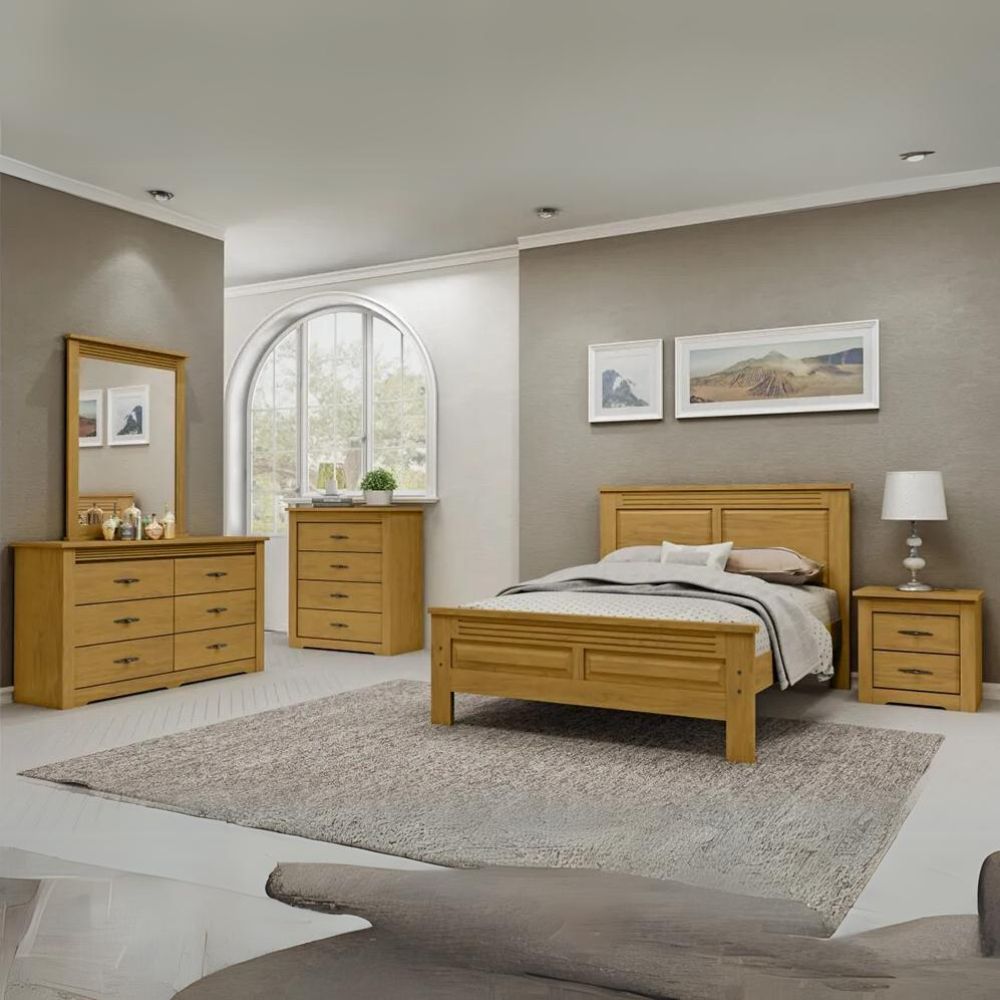 Cama de Casal Florença Bedroom (1)