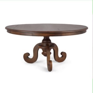 Mesa Redonda em Madeira Maciça Phil 9