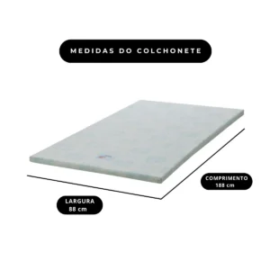 Colchonete Solteiro Grosso Medidas